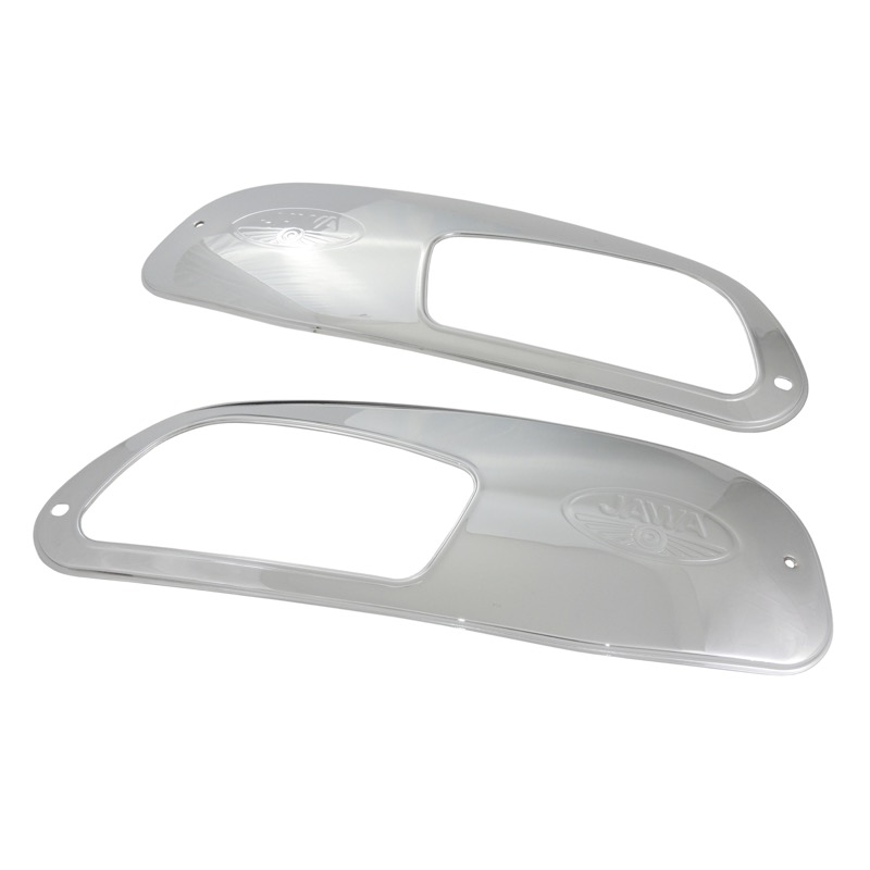 Covers of fuel tank L+R - JAWA 350 634, 350 OHC