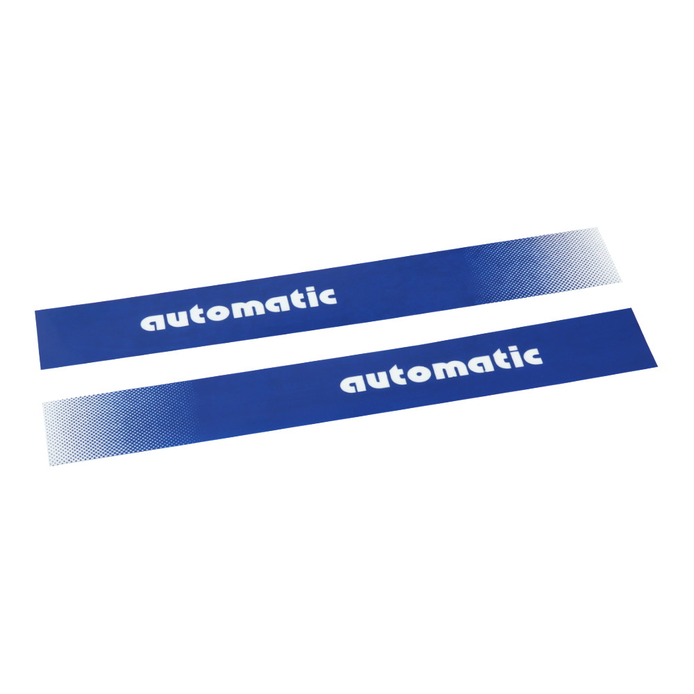 Stickers "automatic", BLUE (2 pcs) - Manet Korado