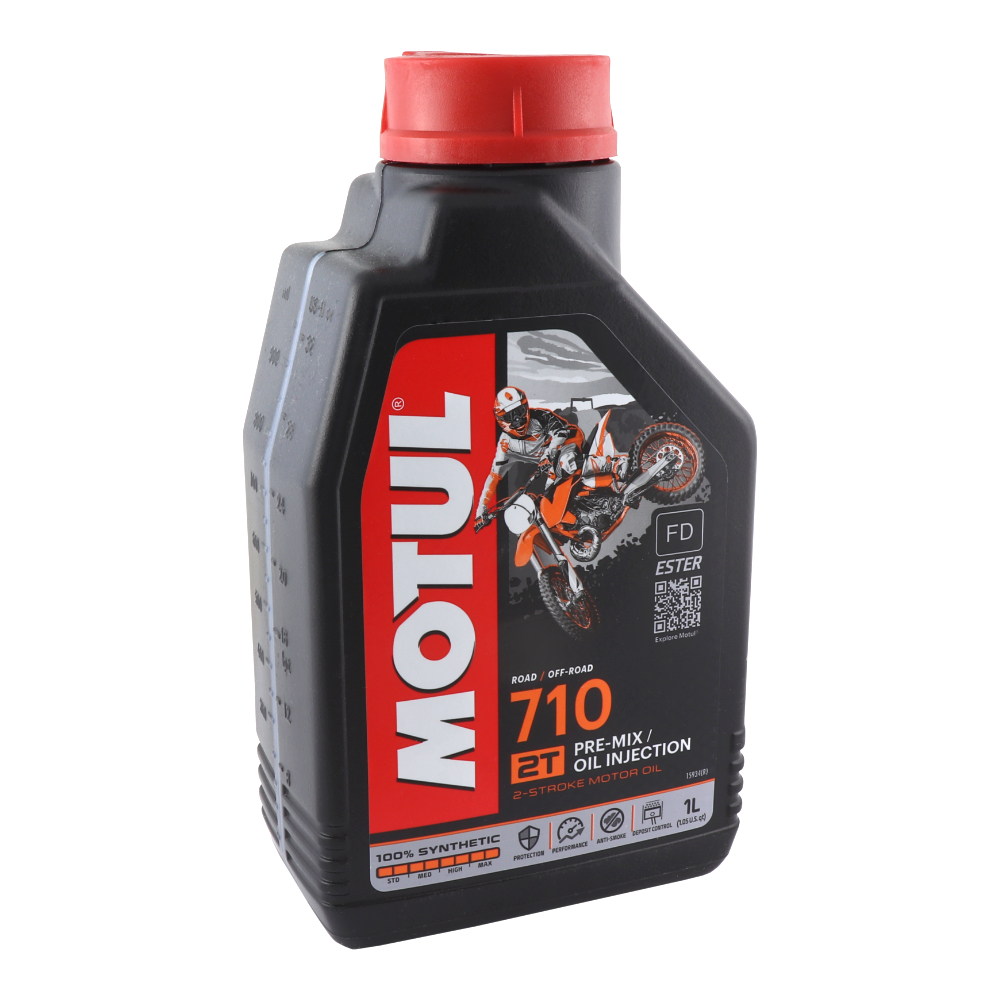 MotoCare, Chemistry & Oils, Engine oil MOTUL 710 2T (100% Synthetic)