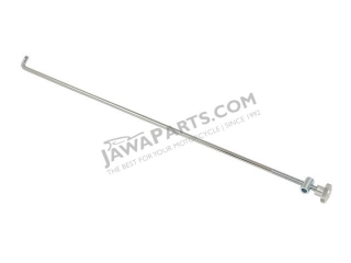 Rod of rear brake CHROME, complete - JAWA 50 550
