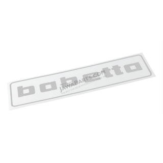Sticker "babetta", SILVER (140x37mm) - Babetta