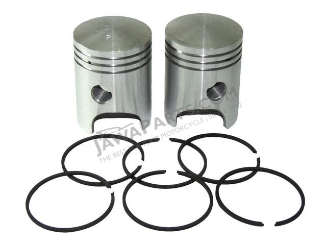 Parts JAWA 350 type 634-640 | Piston set R+L with rings 60