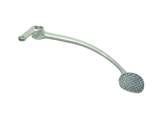 Foot brake pedal, CHROME - JAWA Pérák FJ