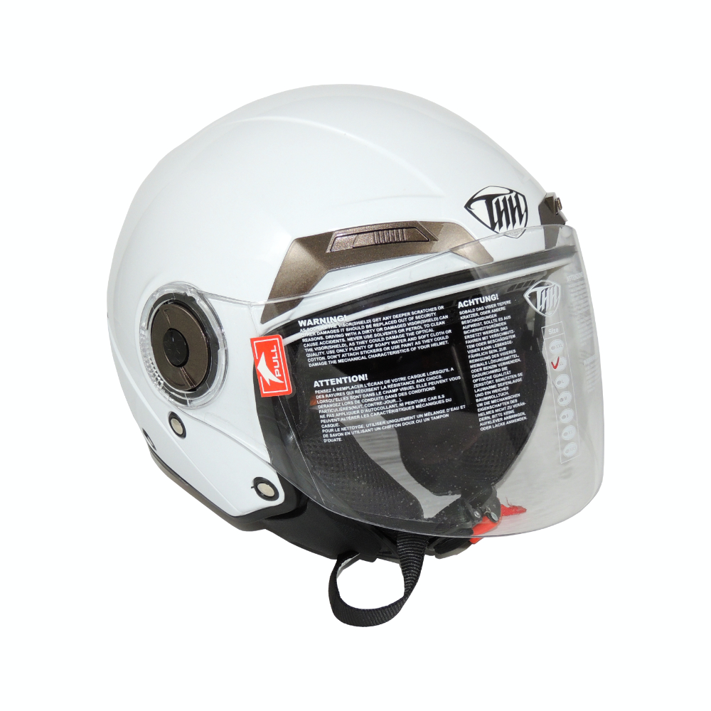Helmet (M) MSK-THH (WHITE GLOSSY)