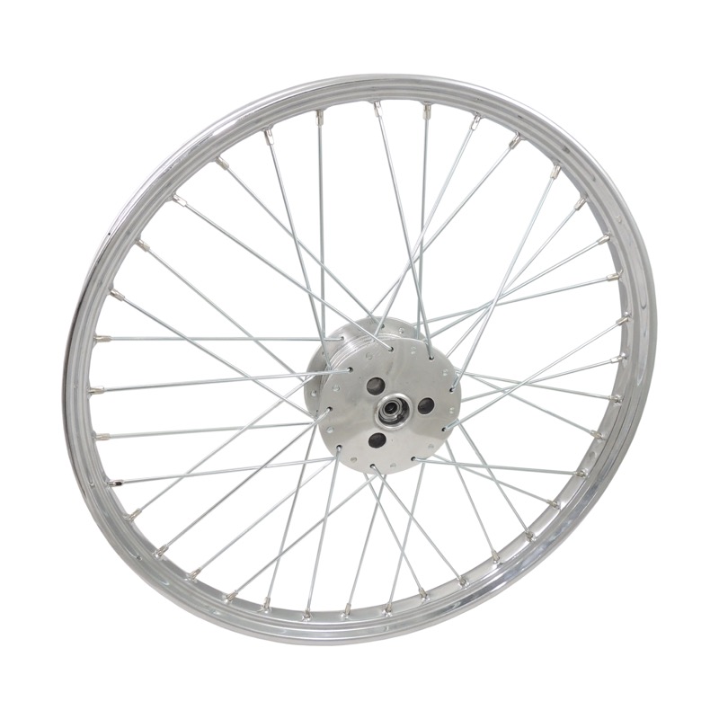 Wheel complete 19" (New wheel hub CZ), STAINLESS STEEL - Stadion, Jawetta