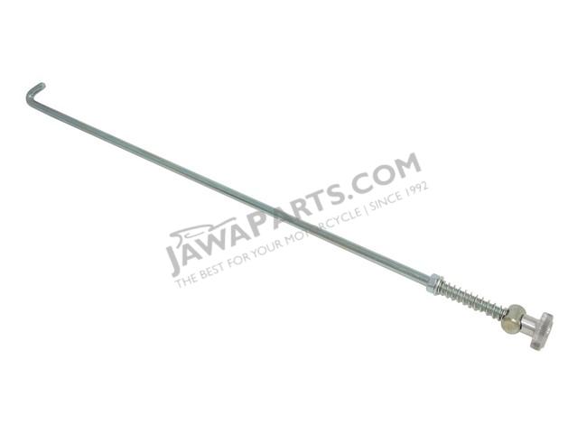 Rod of rear brake ZINC, complete - JAWA 50 550