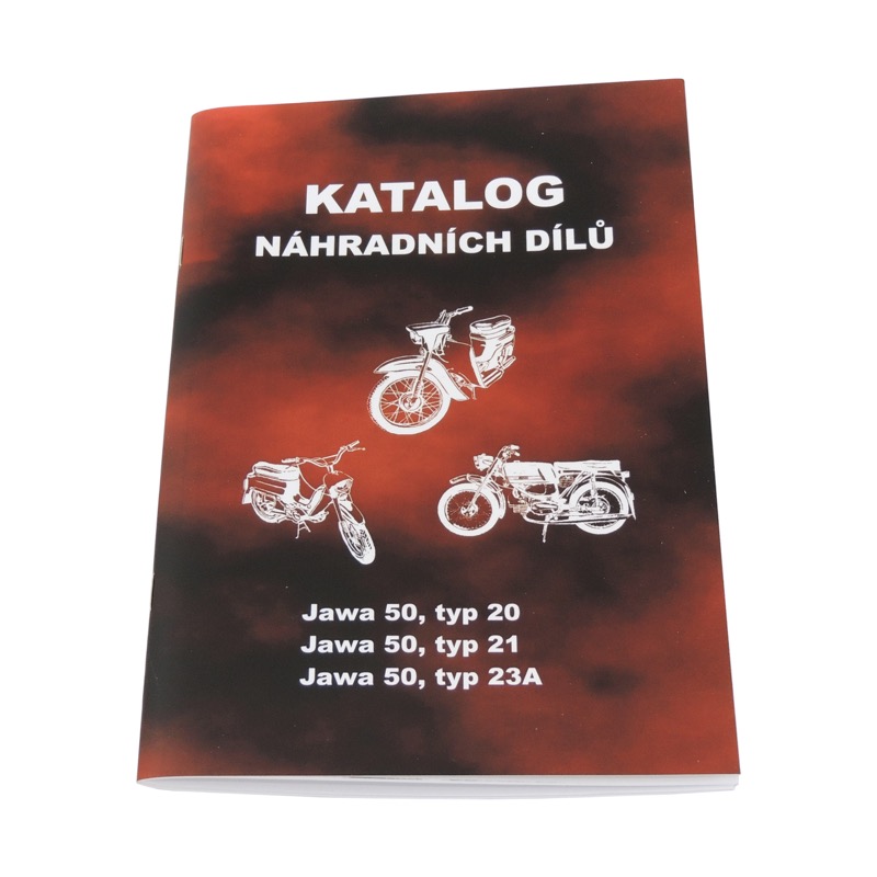 Catalog of spare parts - JAWA 50 20,21-23