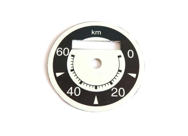 Speedometer dial 60km-Stadion