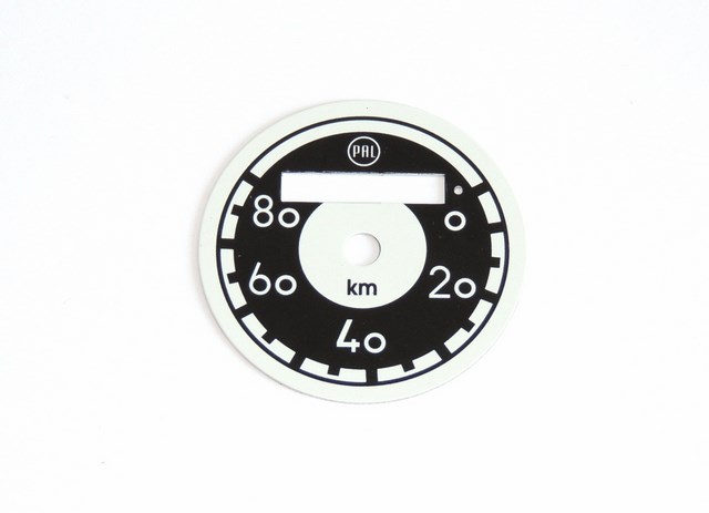 Speedometer dial 80km-Pionyr