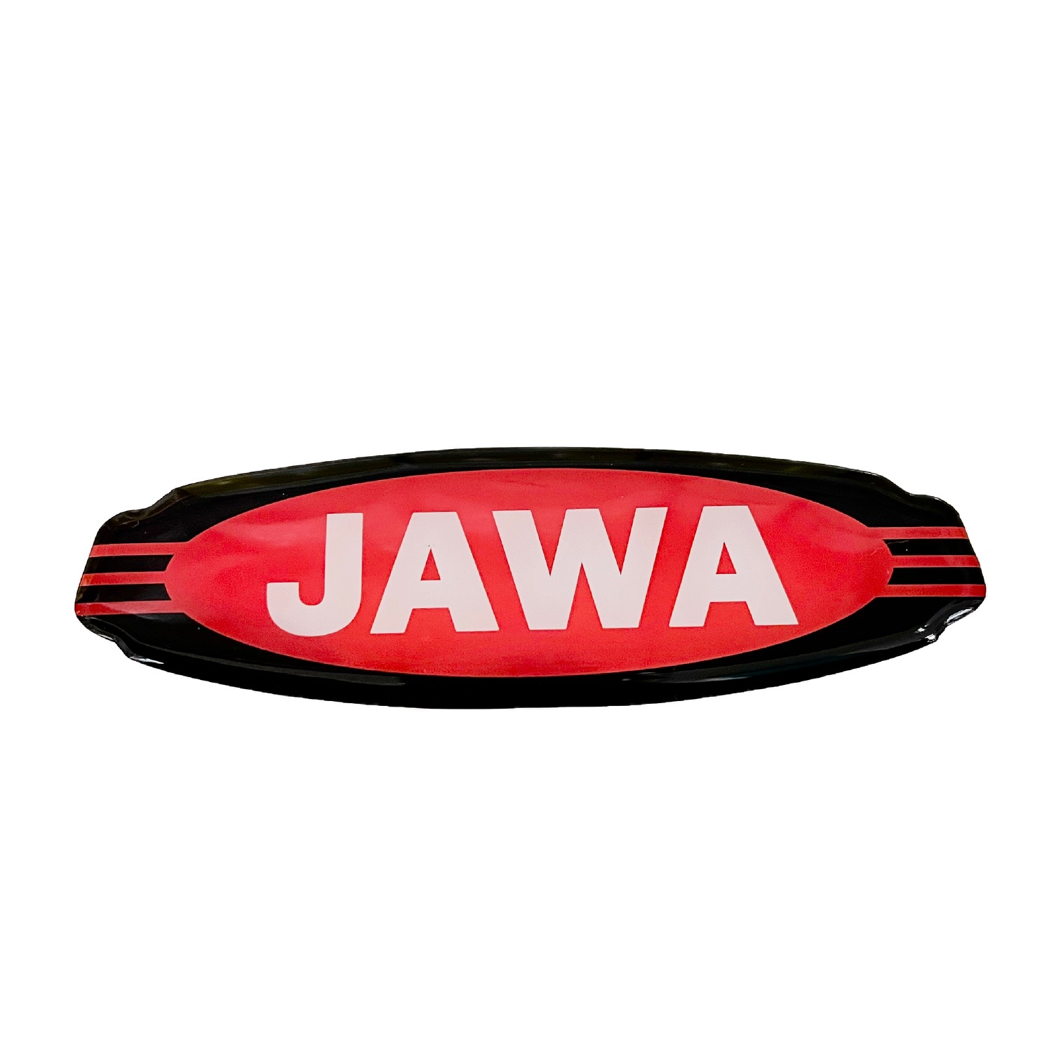 Sticker - logo of tank JAWA ("3D effect" ) - Californian 