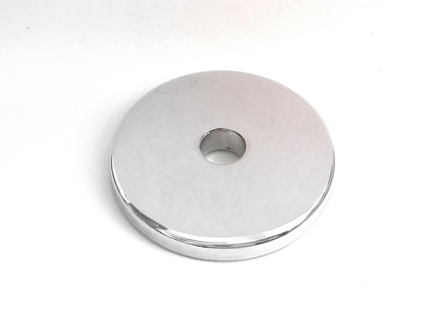 Cover of wheel bearing FRONT-CHROME-Jawa Kyvacka