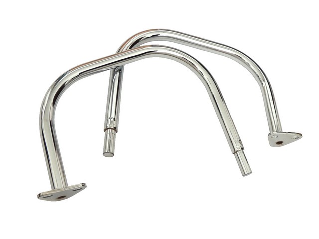 Handles, REAR L+R CHROME (TUR) - JAWA 350 638-639