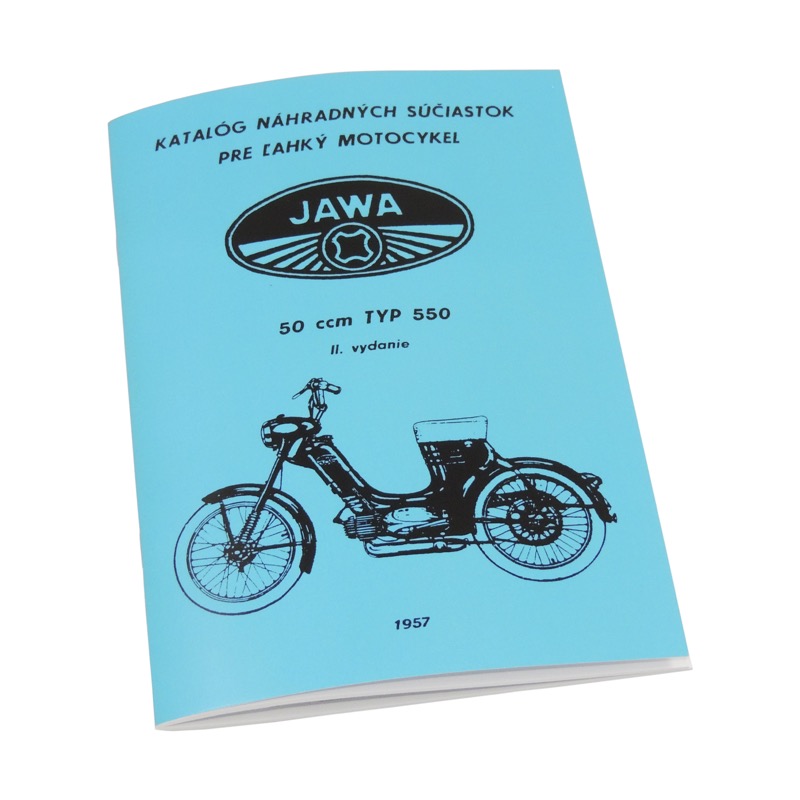 Catalog of spare parts - JAWA 50 550