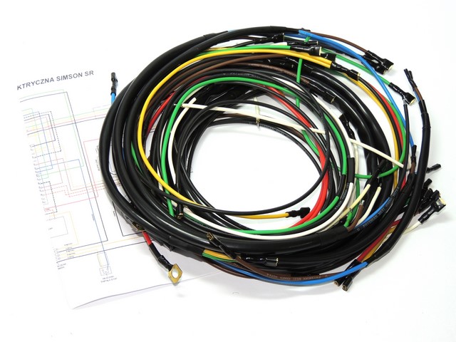 Wireharness (with winkers), (HUN) - Simson S51