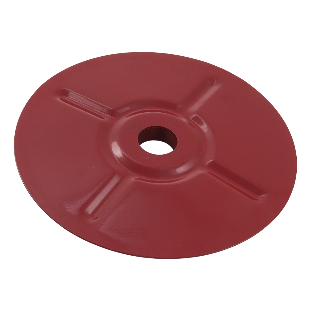 Rear rosette cover (185mm), RED - JAWA Kývačka, Panelka