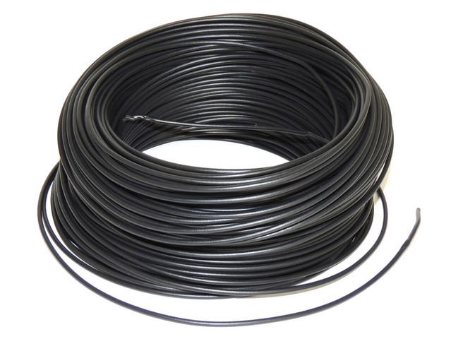 Cable 1.5 mm - BLACK (price per meter)