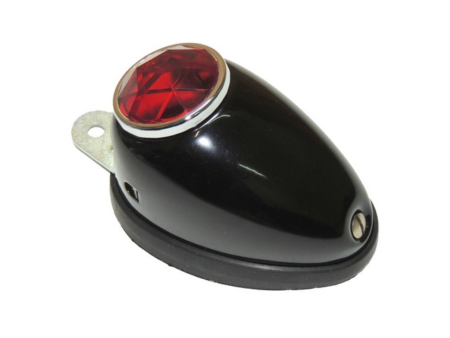 Rear light, BLACK (1950-1955) - JAWA Pérák, ČZ 125/150