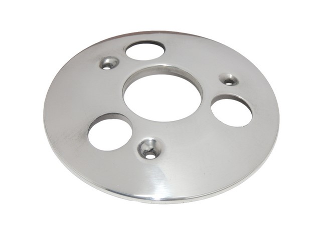 Cover of wheel hub, REAR (POLISHED) - JAWA 50 555,05