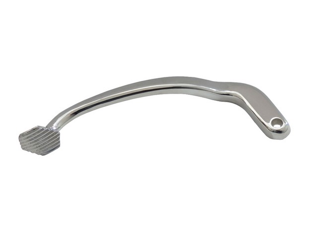 Rear brake pedal CHROME - ČZ 476, 477