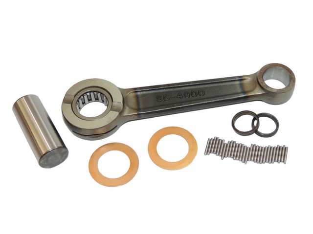 Connecting rod set, piston pin 16, needle cage (CKR) - ČZ 476,477