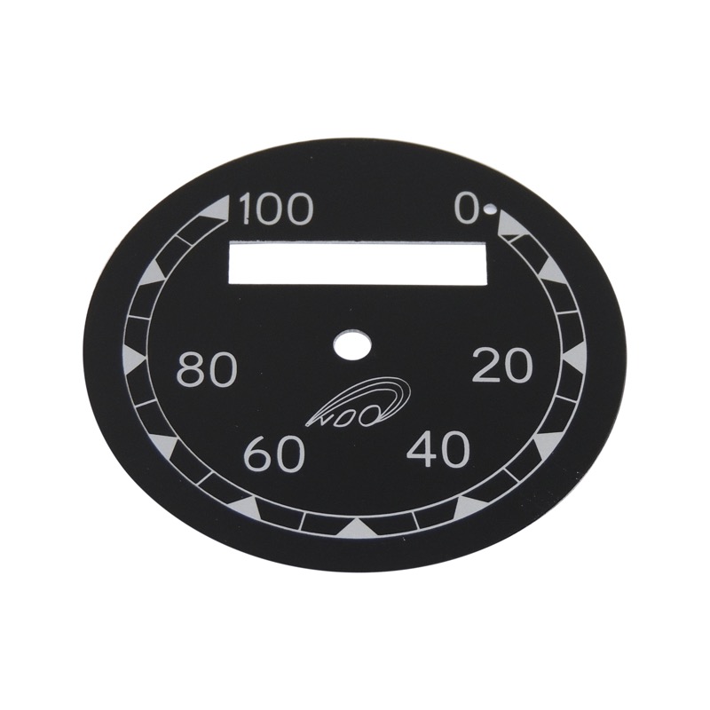 Dial of speedometer 100 km/h (VDO) - ČZ 125/150