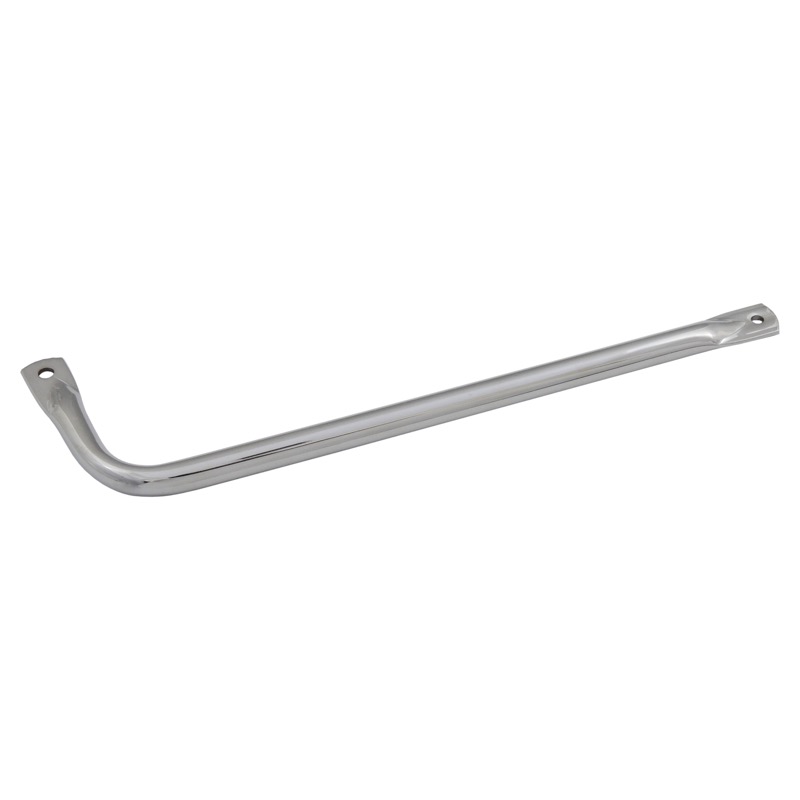 Exhaust holder (strut), CHROME - Simson S51 Electronic