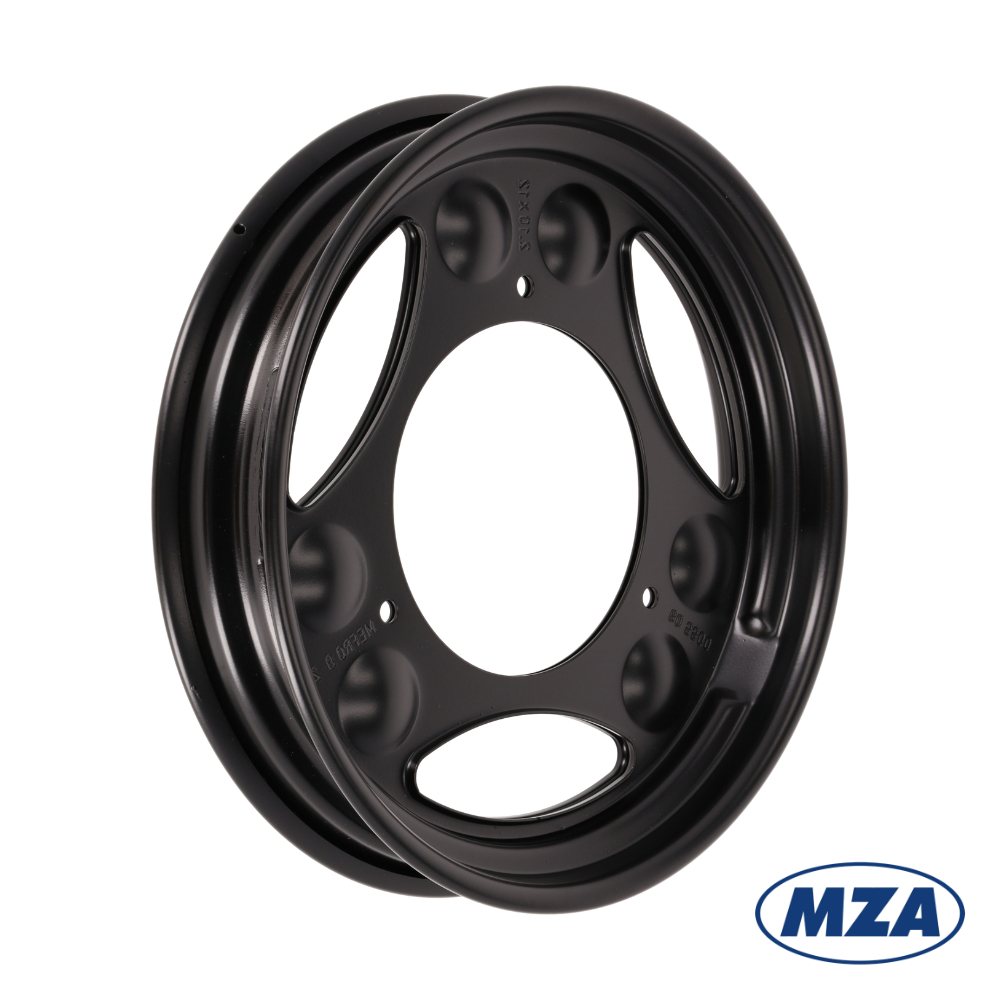 Wheel 12" (MZA), BLACK - Simson SR50, SR80