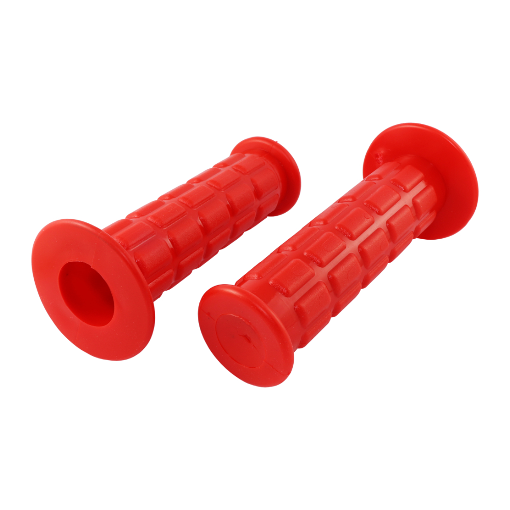 Grip rubbers L+R, RED (MZA) - Simson