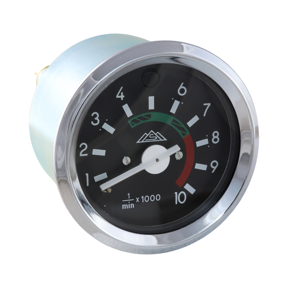 Revcounter (10000 RPM), CHROME FRAME (MZA) - Simson S51, S53, S70