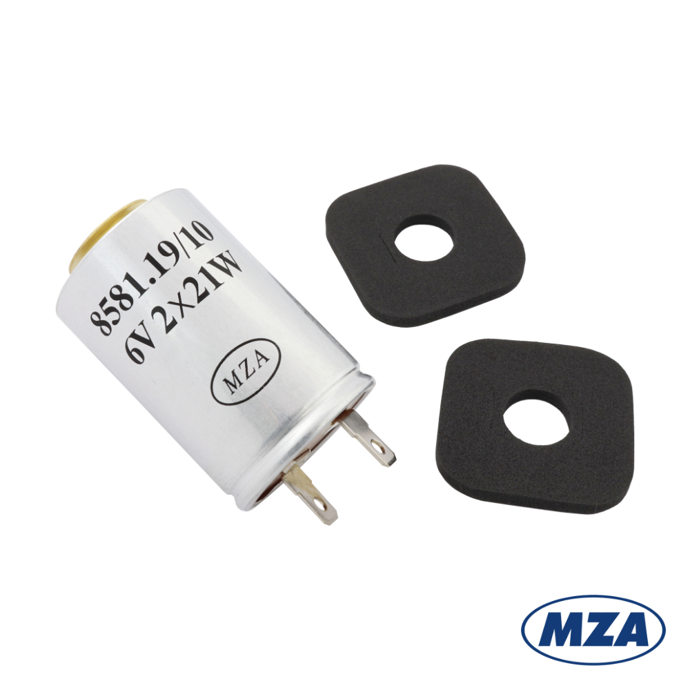 Interrupter of winkers (2 pins) 6V 2x21W (MZA) - Simson