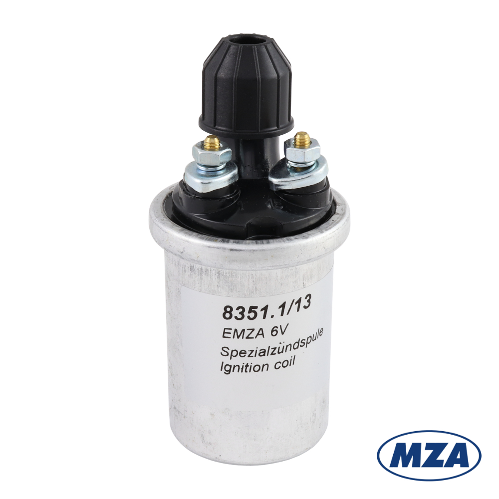 Induction coil 6V/12V (contactless), short (MZA) - Simson