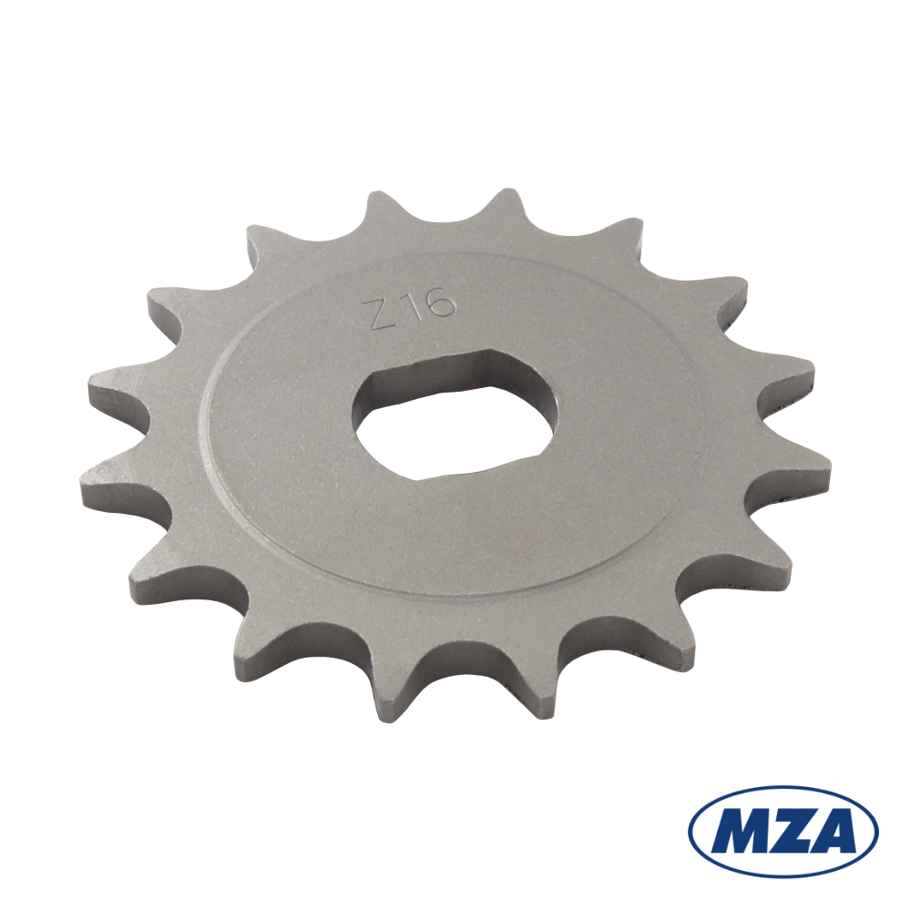 Sprocket wheel driver 16t. (MZA) - Simson S51, S53, S70, SR