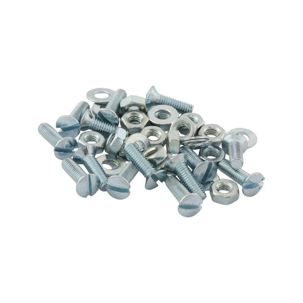 Back cover rail screws (15pcs) - JAWA 50 05,20-21 