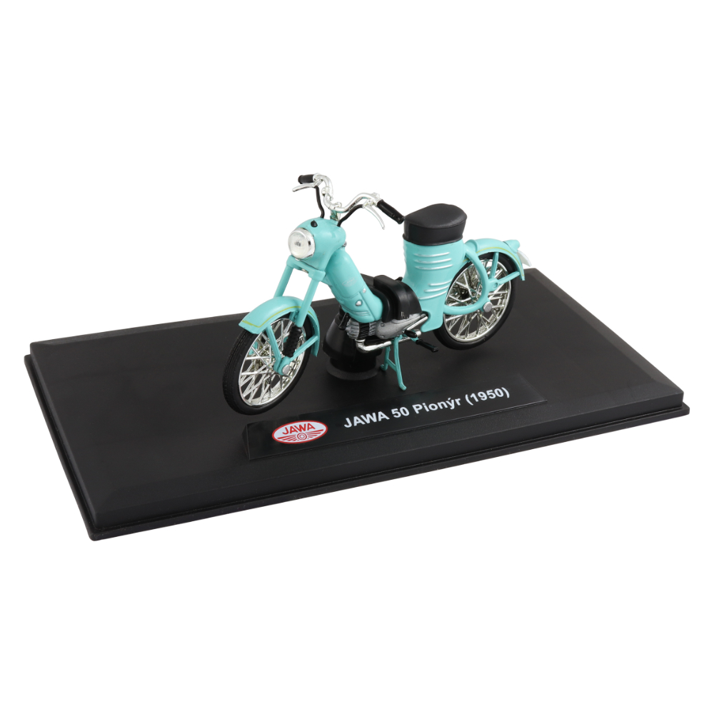 Model JAWA 50 type 550 "Pařez" (1955) 1:18, TURQUOISE