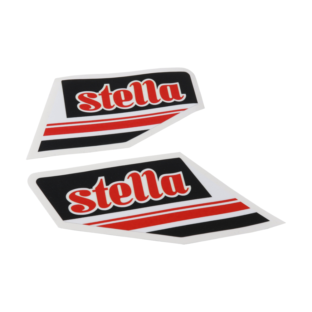 Stickers, RED (2pcs) - Stella