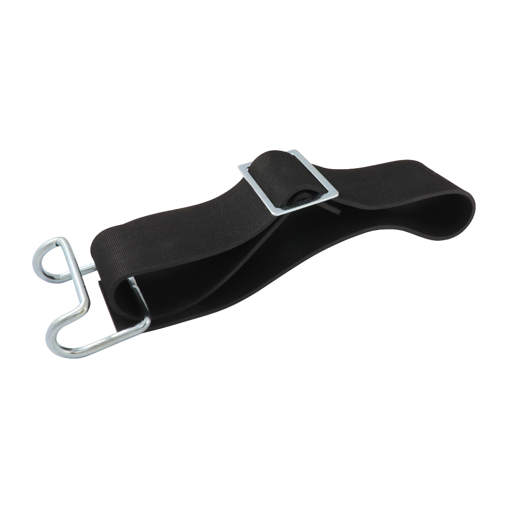 Strap of luggage carrier, 1 clip + 1 hook (MZA) - Simson S51, S70