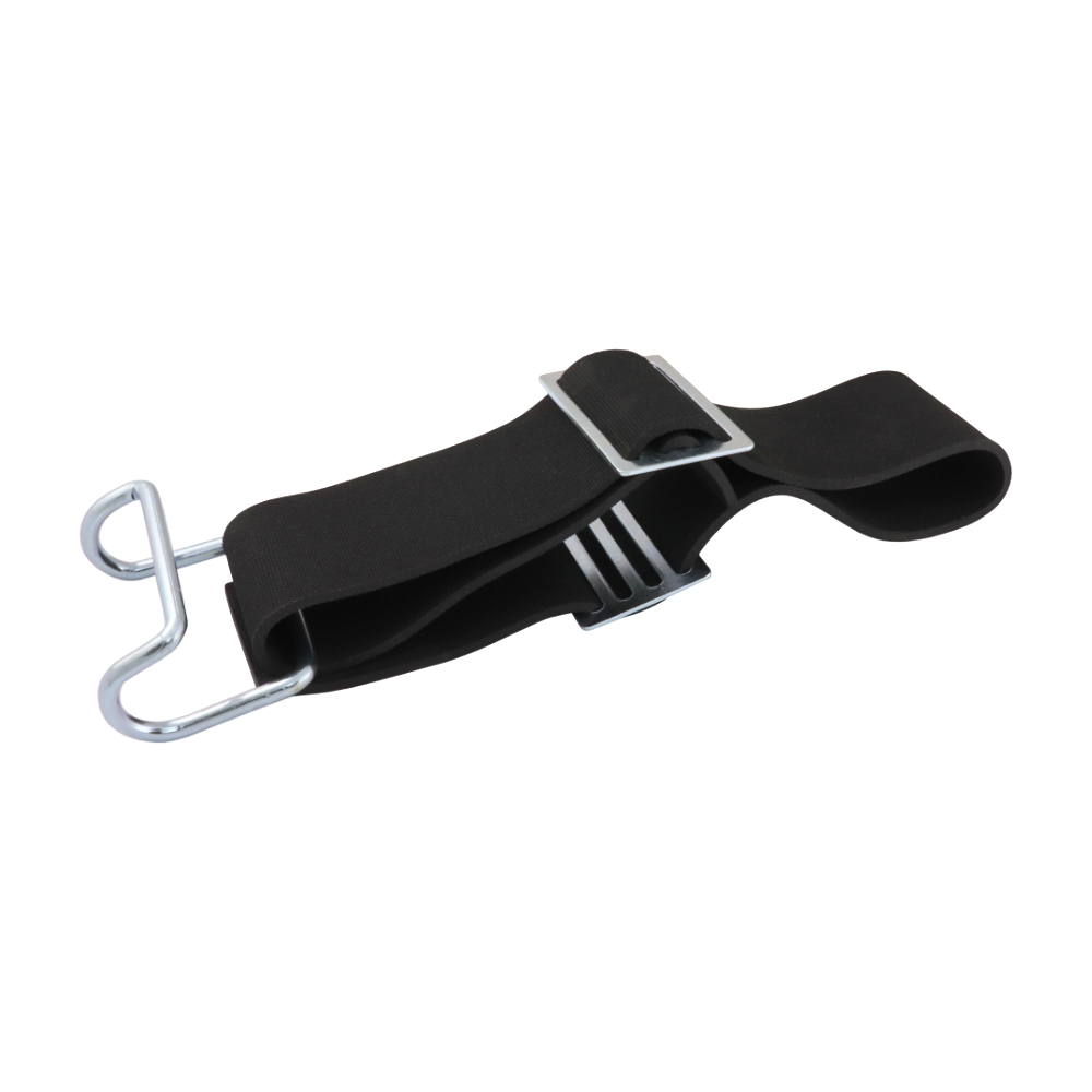 Strap of luggage carrier, 2 clips + 1 hook (MZA) - Simson S51, S70
