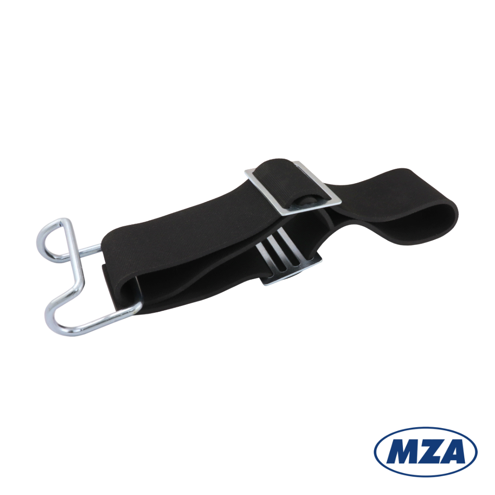 Strap of luggage carrier, 2 clips + 1 hook (MZA) - Simson S51, S70