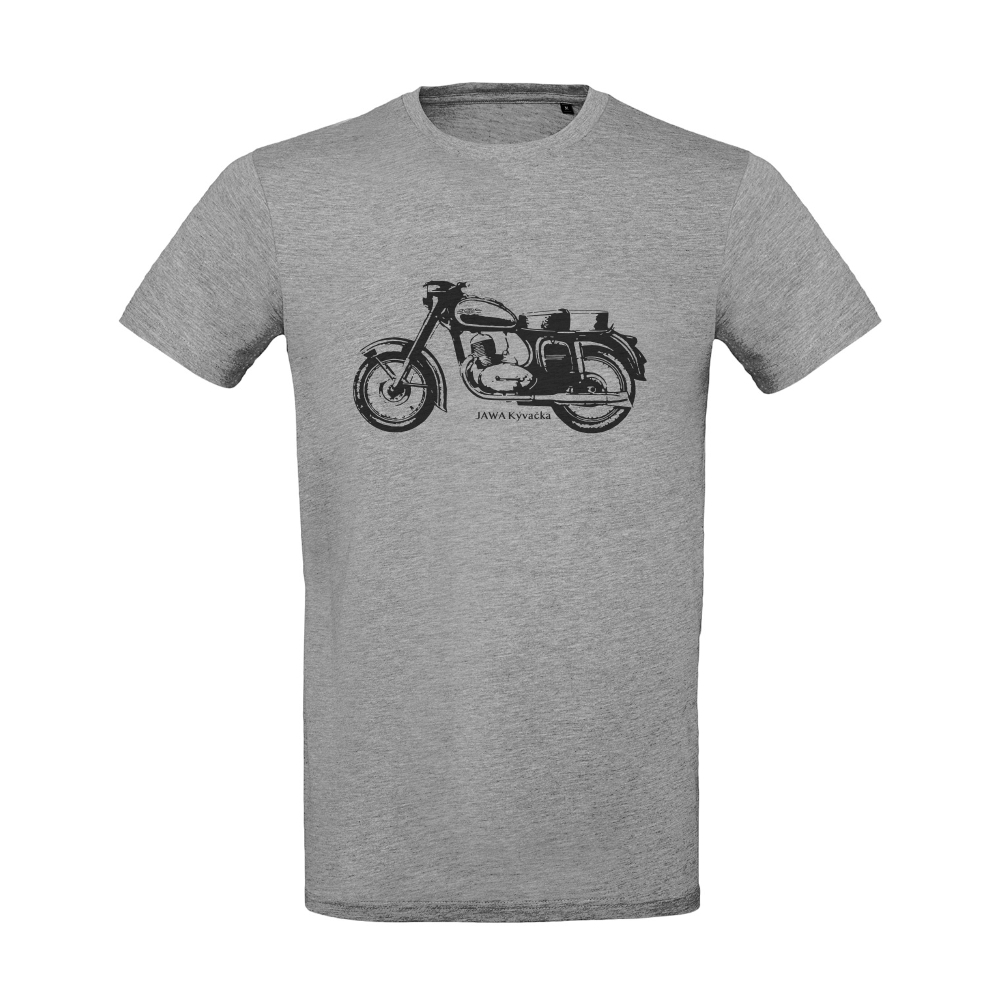 T-Shirt (M), grey - JAWA Kývačka