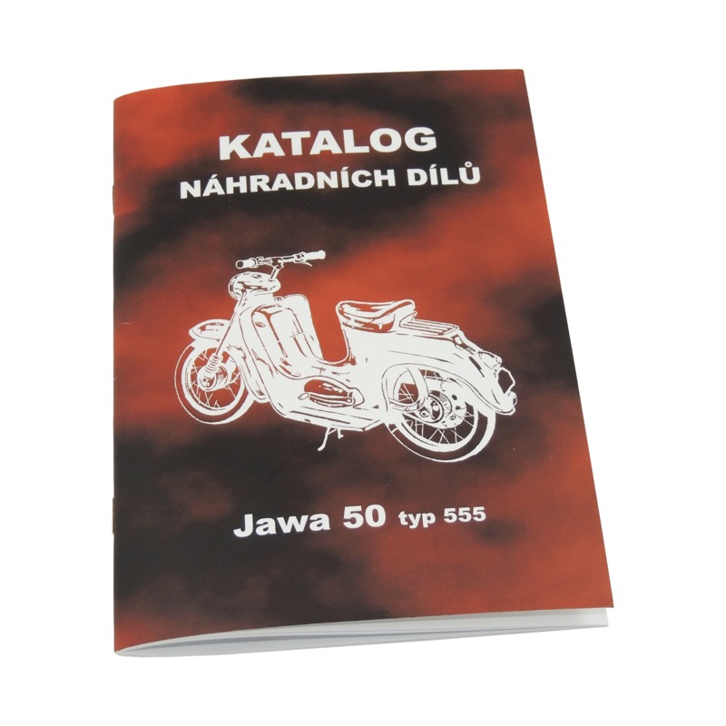 Catalog of spare parts - JAWA 50 555