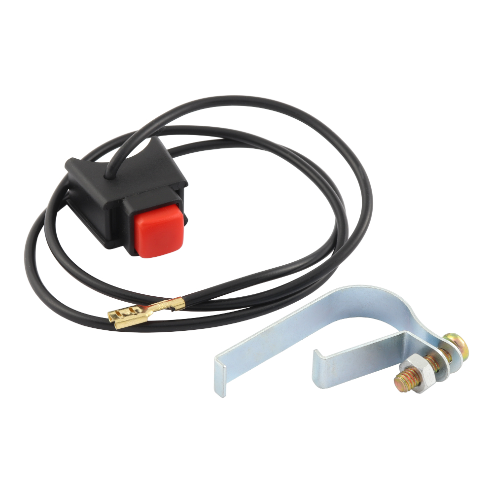 Engine pushbutton / switch with wiring (replacement) - Babetta