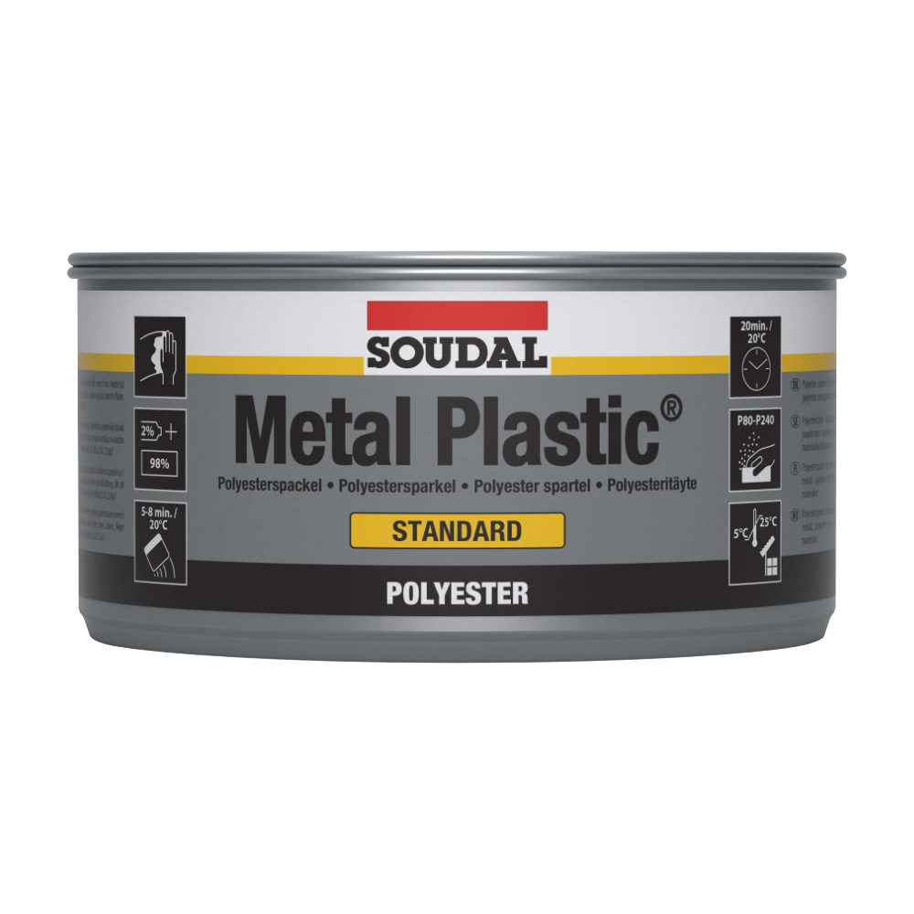 SOUDAL - Metal plastic standard 250g