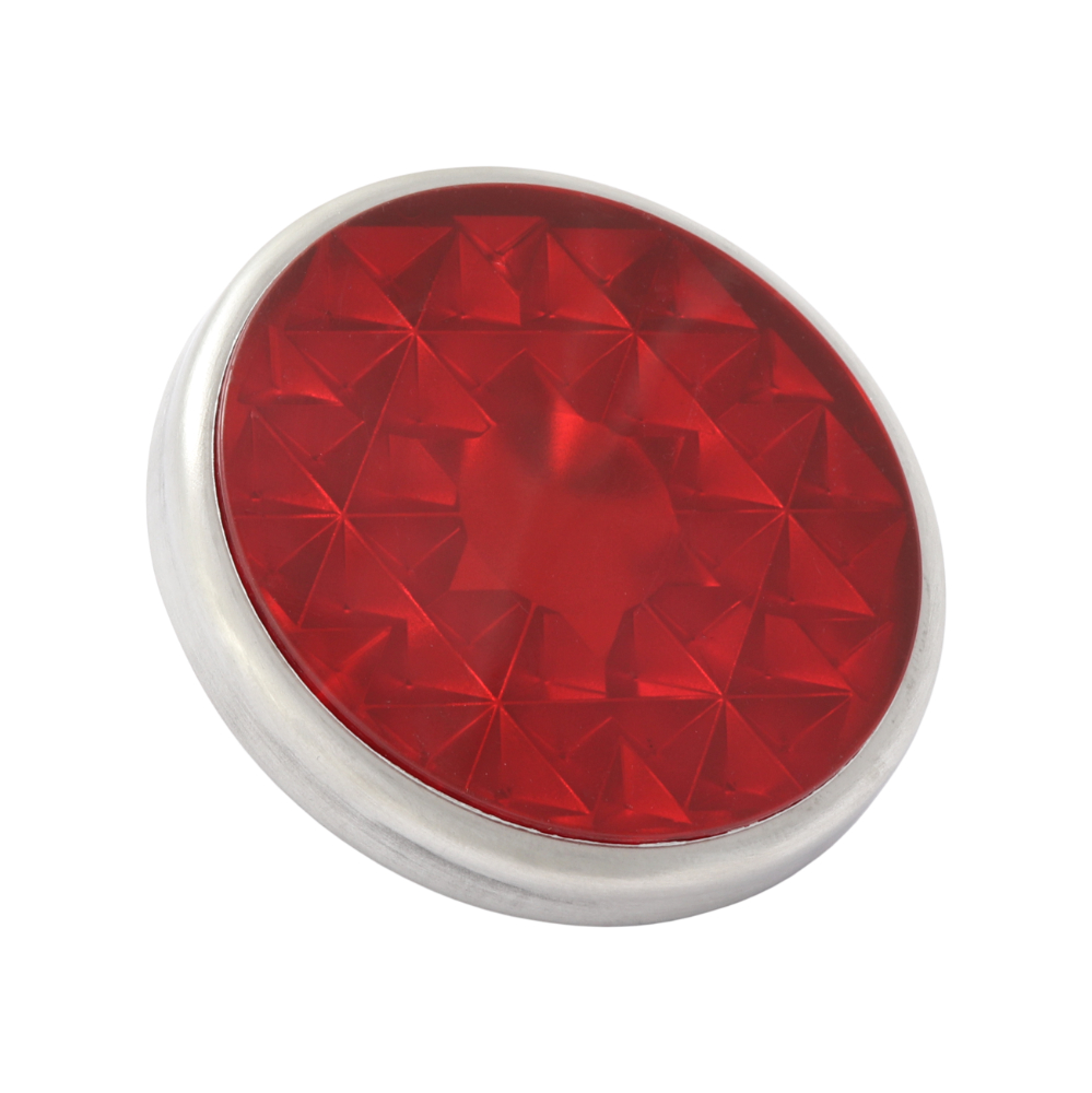 Reflector with screw (51mm), RED - UNI
