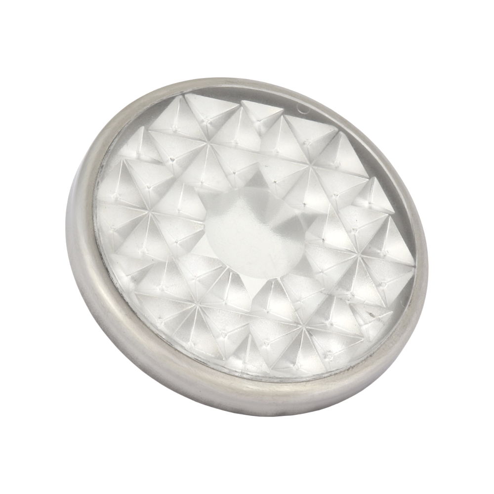 Reflector with screw (51mm), WHITE - UNI