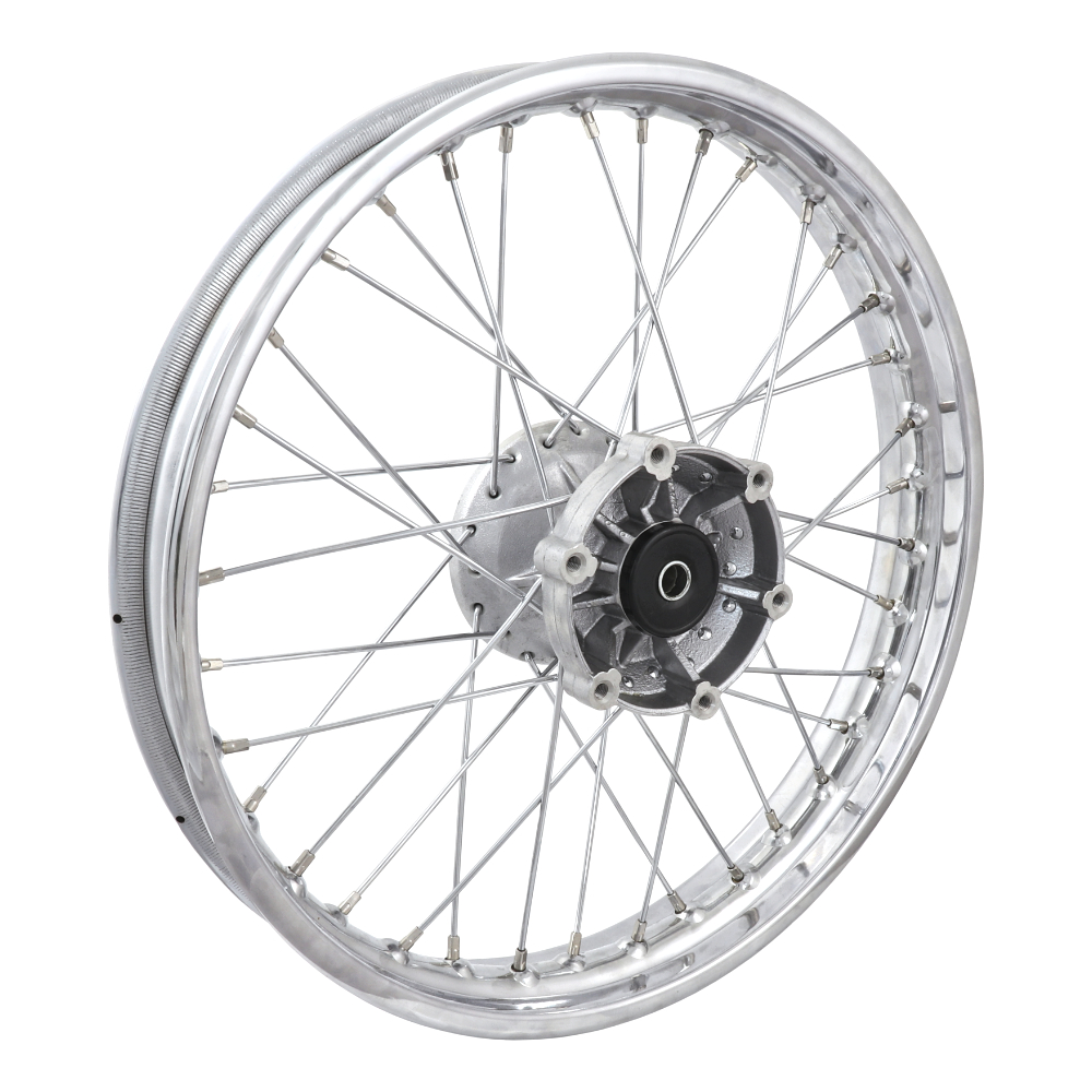 Wheel for disc brake 18x2,15", FRONT - JAWA 350 639-640 