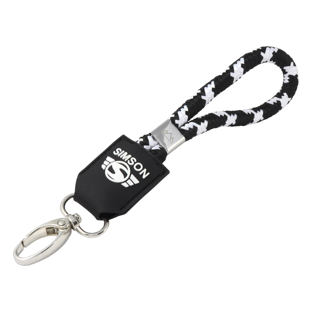 Knitted key chain with carabiner (MZA) - Simson