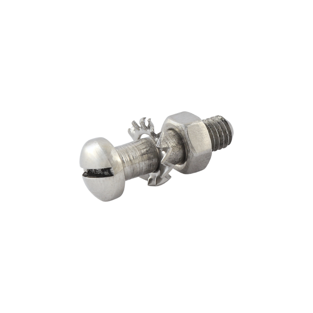 Handlebar lever screw M5x20, STAINLESS STEEL - JAWA, ČZ