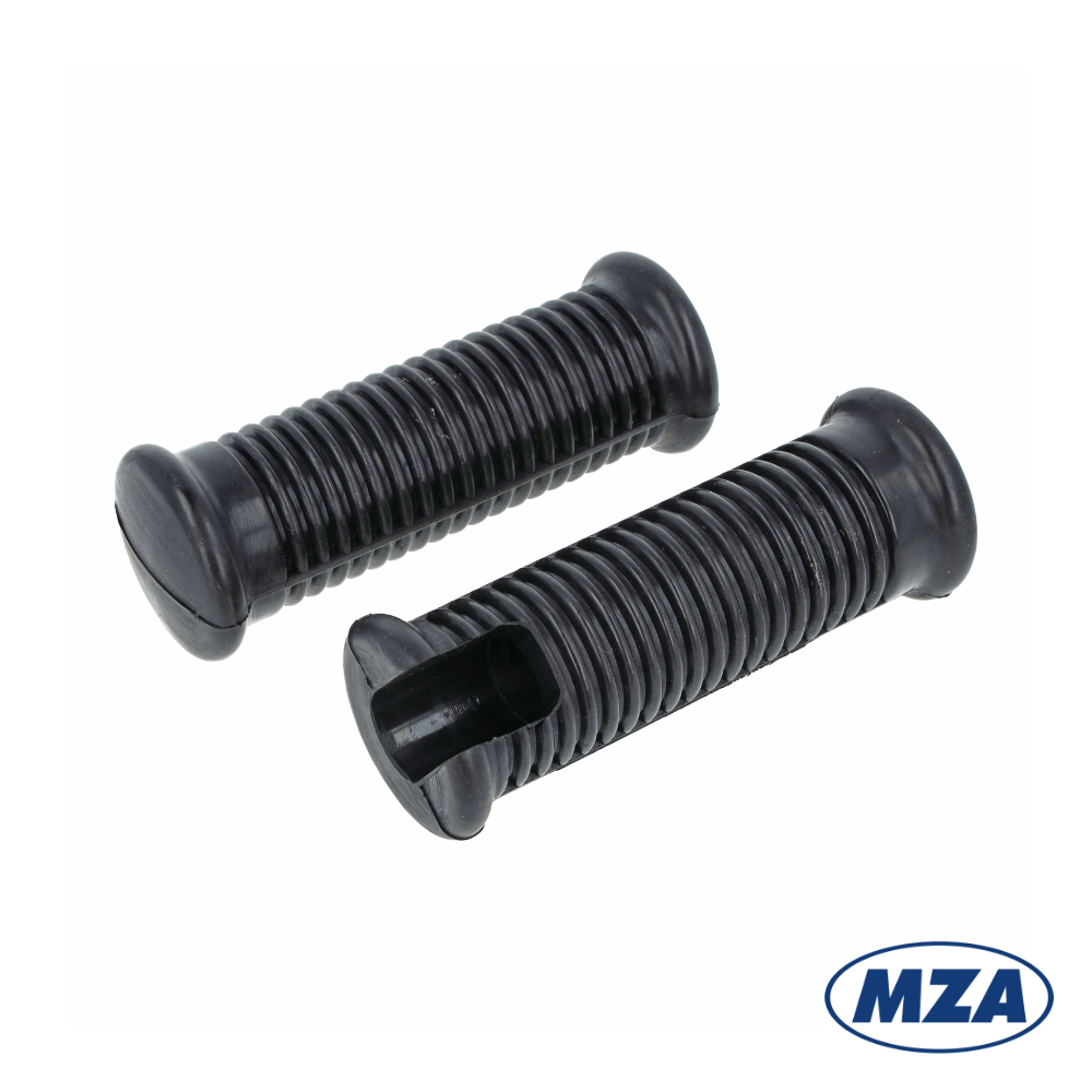 Footrest rubbers (2pcs), old form (MZA) - MZ
