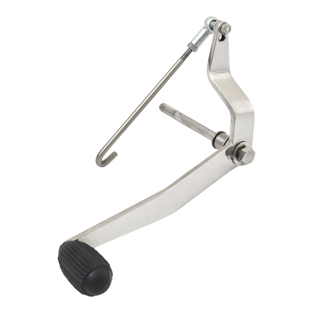 Gear lever, STAINLESS STEEL (travel), TUNING (CZ) - JAWA 50 550-555