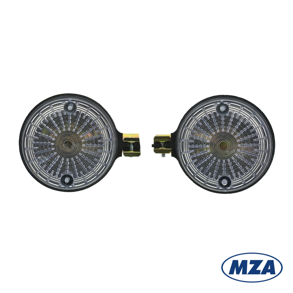 Set of winkers, REAR, CLEAR (MZA) - Simson, MZ